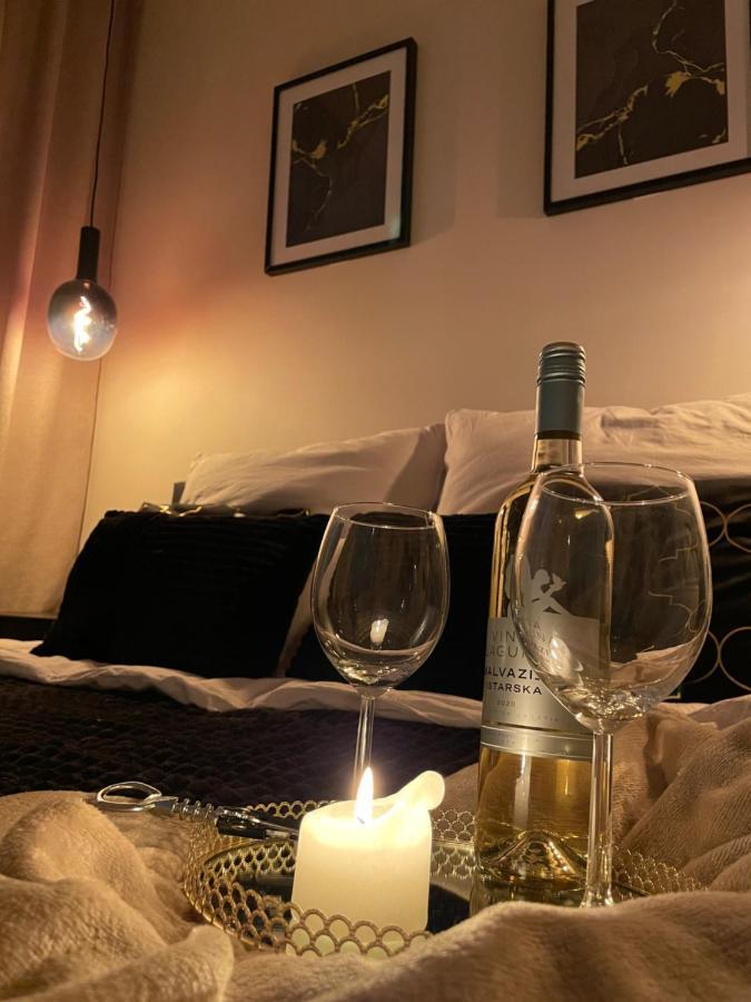 Sunset Resort Apartament Dziesiatka Przy Plazy Грзибово Экстерьер фото