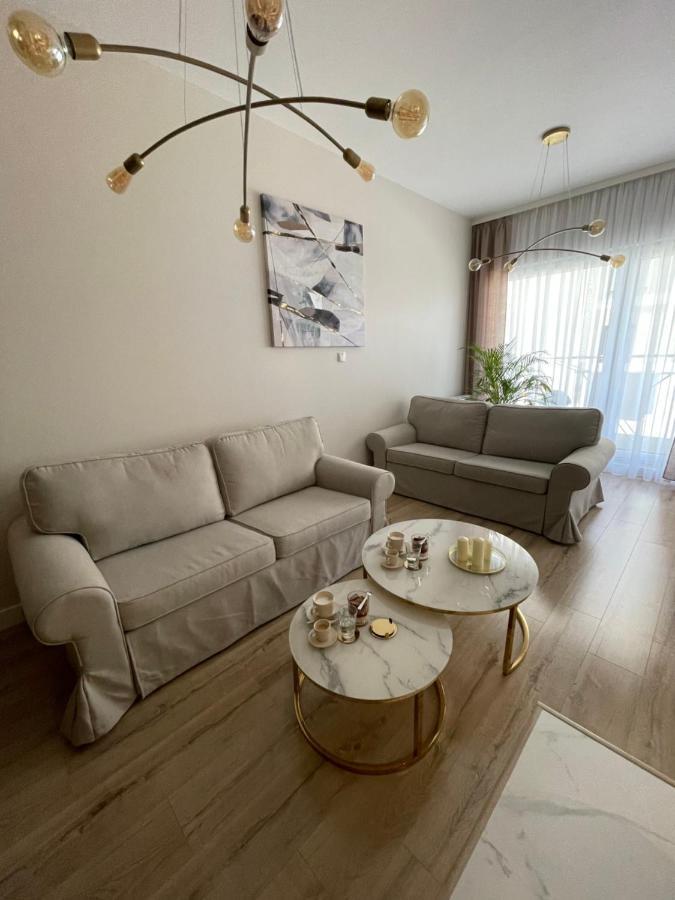 Sunset Resort Apartament Dziesiatka Przy Plazy Грзибово Экстерьер фото